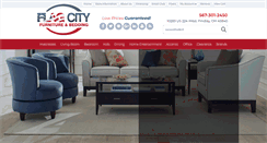 Desktop Screenshot of flagcityfurniture.com